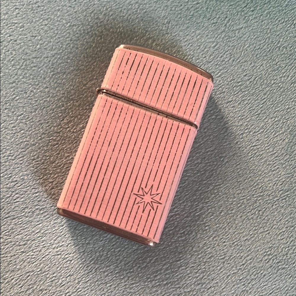 Pink Striped Lighter